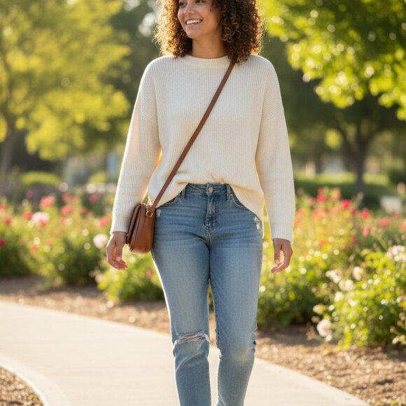 ARMANI EXCHANGE AX Size 30 Straight Blue Dark Wash Jeans - Picture 6 of 8